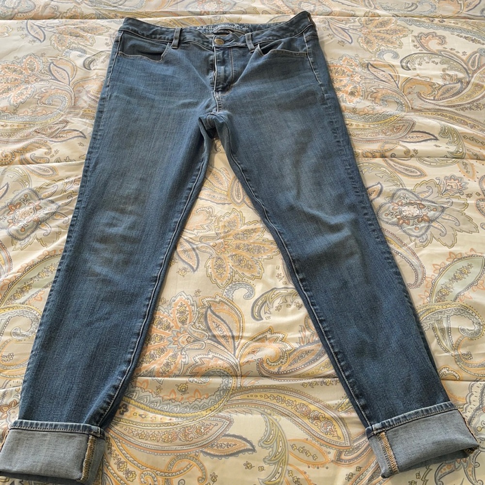 American Eagle 360 Super stretch.